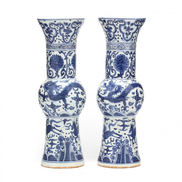 a-pair-of-chinese-blue-and-white-porcelain-gu-vases
