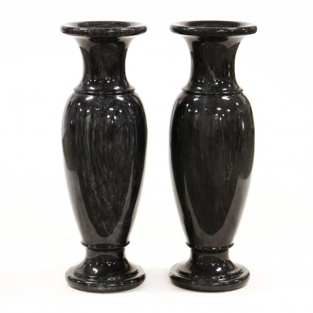 pair-of-large-carved-and-polished-marble-floor-vases