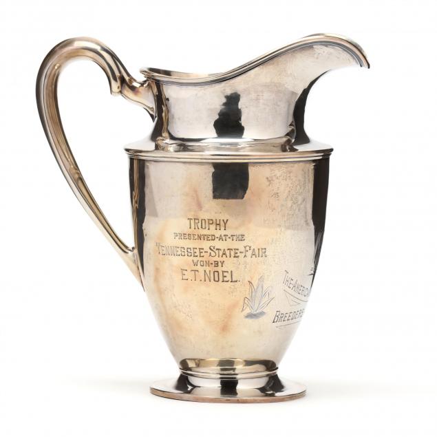 a-sterling-silver-american-saddle-horse-trophy-pitcher