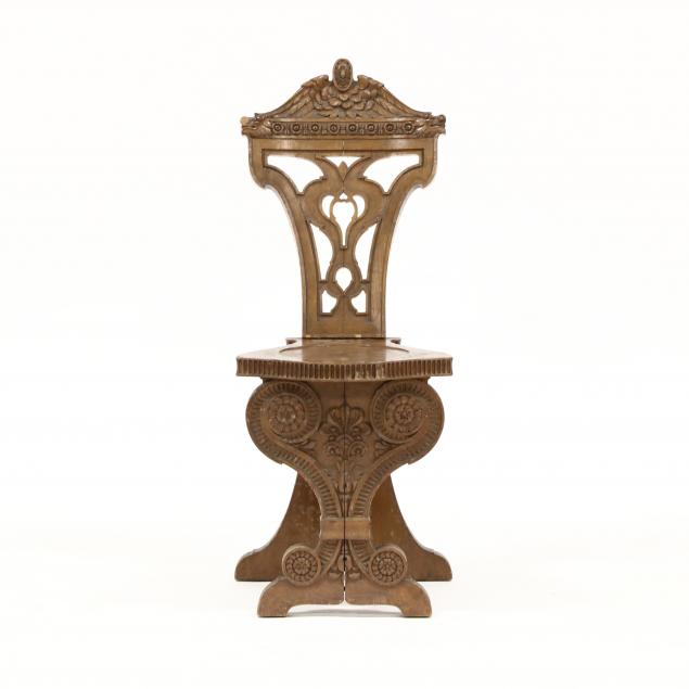 antique-continental-carved-oak-side-chair