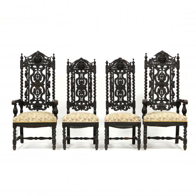 set-of-four-renaissance-revival-carved-oak-dining-chairs