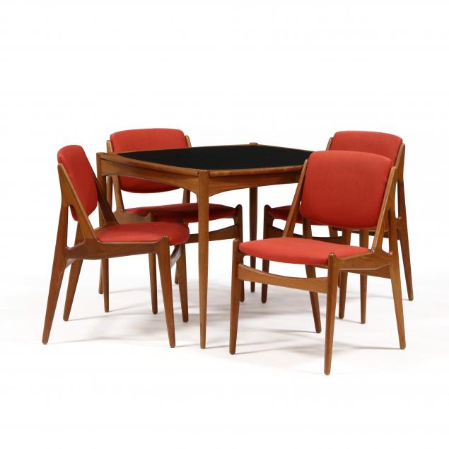 att-arne-vodder-danish-modern-teak-dining-table-and-four-chairs