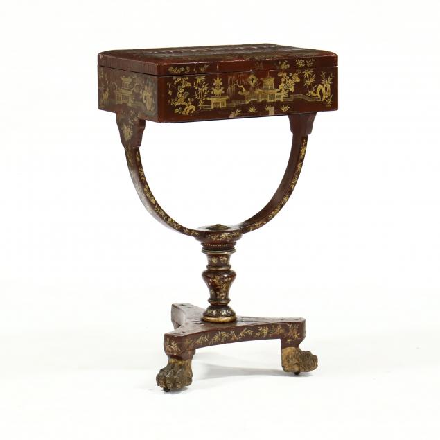 antique-english-chinoiserie-sewing-stand