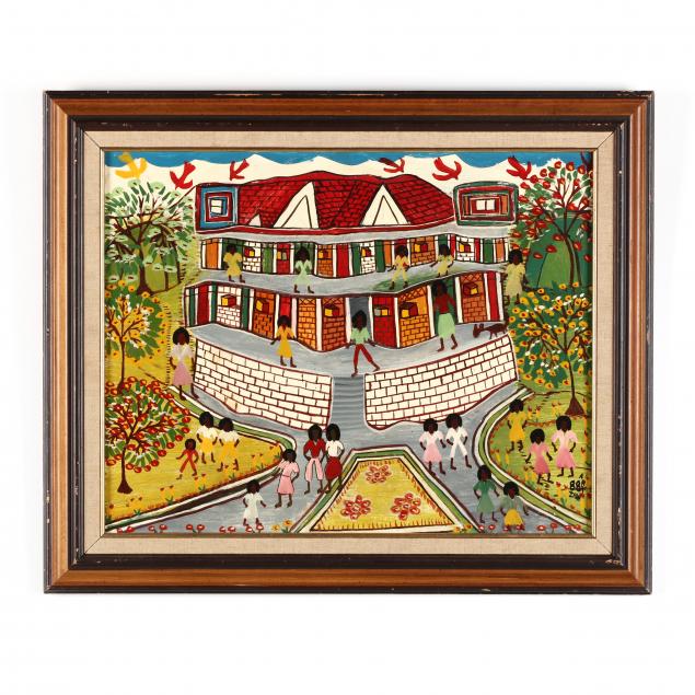 jamaica-folk-art-painting-allan-zion-kingston-1930-2003