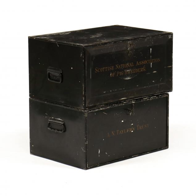 two-antique-tole-banker-s-boxes