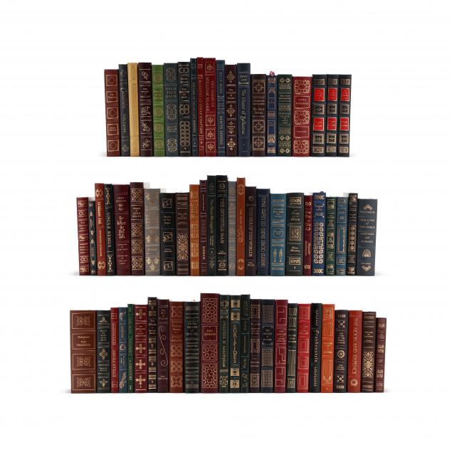 66-easton-press-books-and-four-signed-first-edition-franklin-library-books