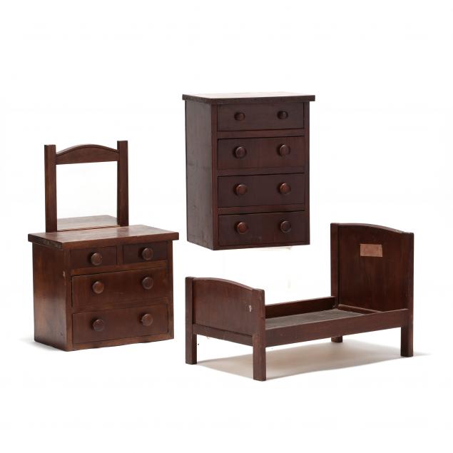 three-pieces-of-vintage-child-s-furniture