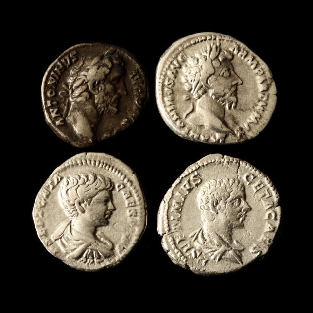 four-roman-imperial-silver-denarii