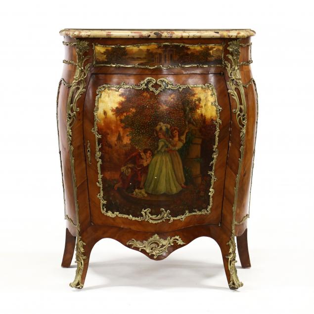 louis-xv-style-bombe-marble-top-cabinet