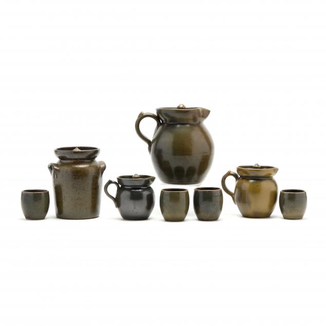 a-selection-of-ben-owen-master-potter-frogskin-glazed-pottery