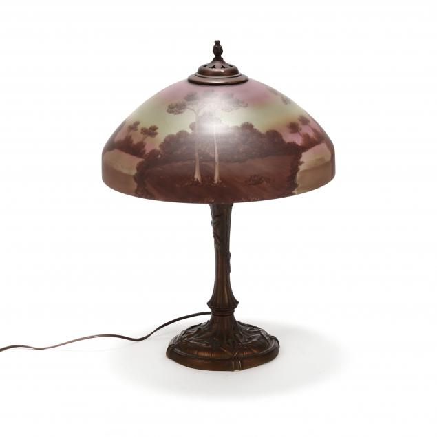 att-pittsburg-reverse-painted-landscape-table-lamp