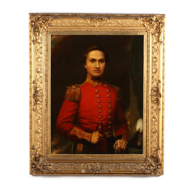 a-19th-century-portrait-of-an-english-officer