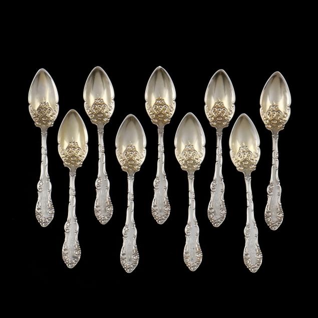 set-of-nine-towle-old-english-sterling-silver-orange-spoons