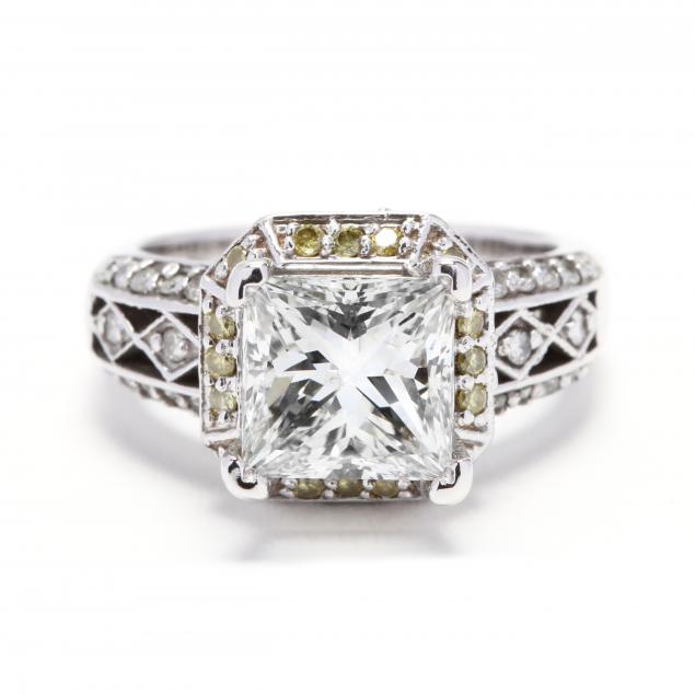 18kt-white-gold-and-diamond-ring-with-platinum-mount