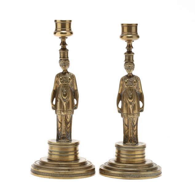 a-pair-of-french-empire-bronze-figural-candlesticks