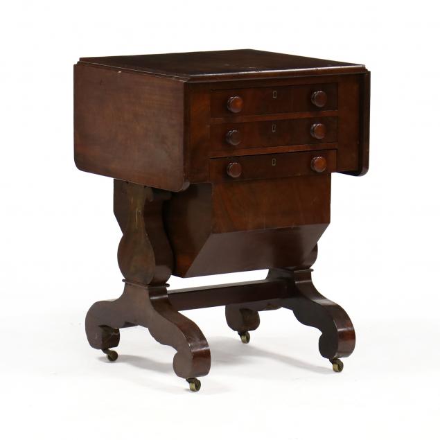american-classical-mahogany-sewing-table