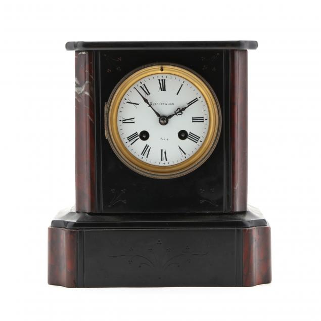 antique-french-slate-mantel-clock