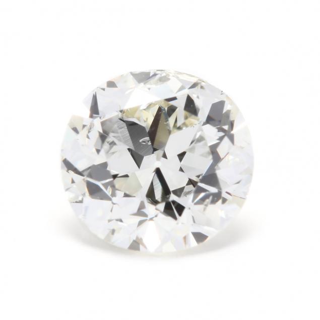 unmounted-old-european-cut-diamond-and-14kt-gold-mount