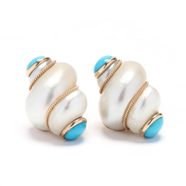 14kt-gold-shell-and-turquoise-earrings-maz