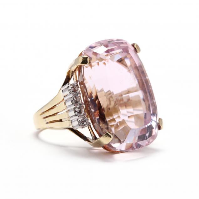 14kt-gold-kunzite-and-diamond-ring