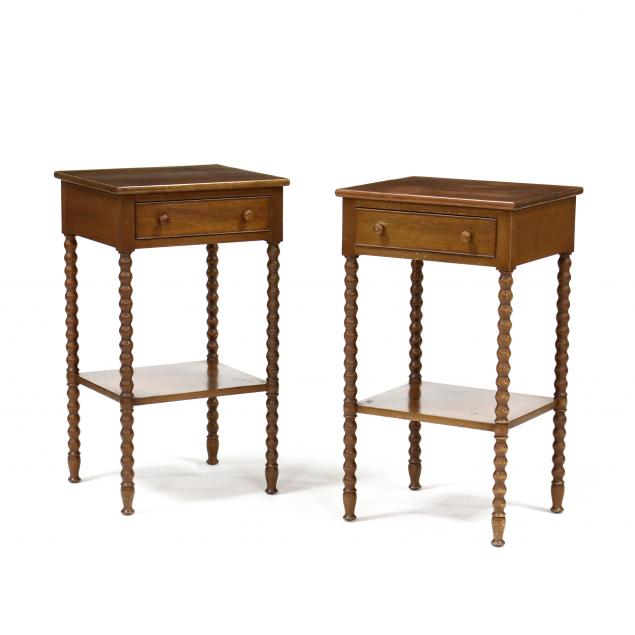 biggs-pair-of-mahogany-one-drawer-stands
