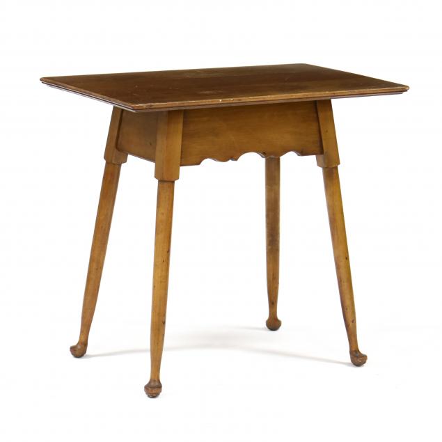 stickley-queen-anne-style-cherry-side-table