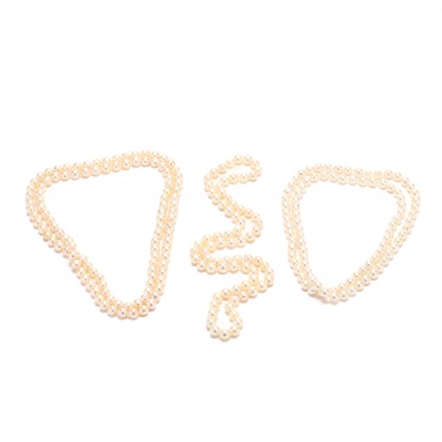 three-pearl-necklaces