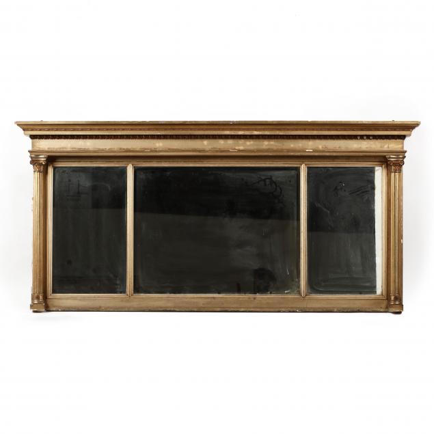 neoclassical-style-carved-and-gilt-overmantel-mirror