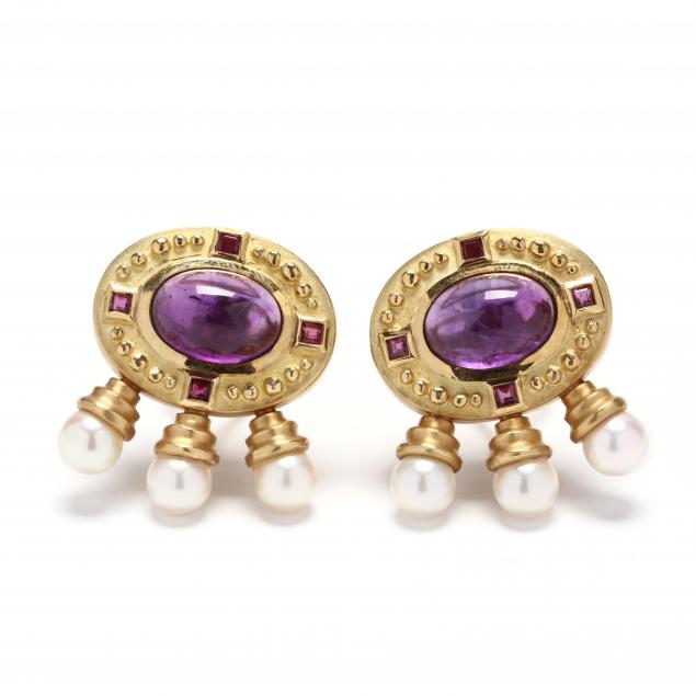 18kt-gold-amethyst-and-pearl-athena-earrings-seidengang