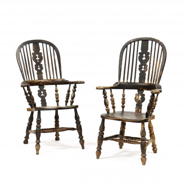 pair-of-antique-english-windsor-armchairs