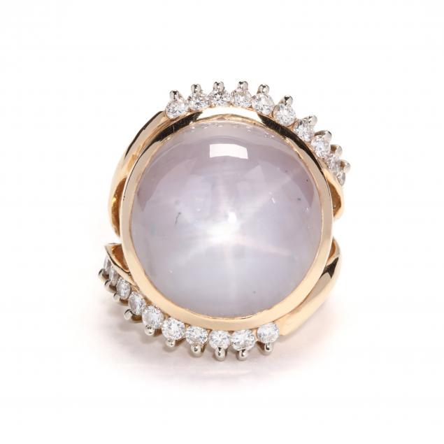 14kt-gold-pink-star-sapphire-and-diamond-ring