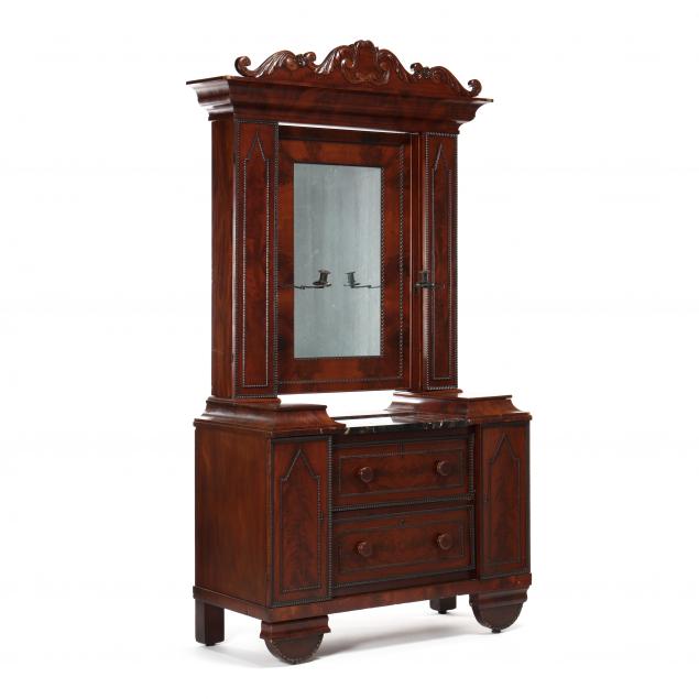 mitchell-and-rammelsberg-mahogany-marble-top-dresser