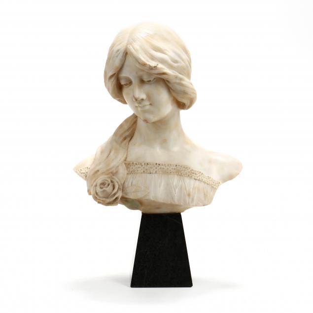 art-nouveau-carved-marble-bust-of-a-woman