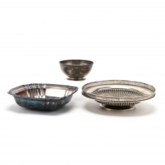 three-american-sterling-silver-bowls