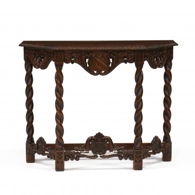 continental-carved-walnut-console-table