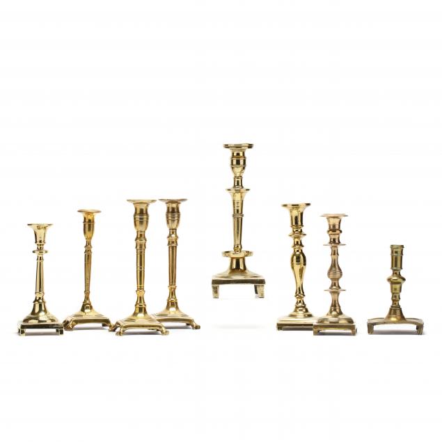 eight-18th-century-spanish-brass-candlesticks