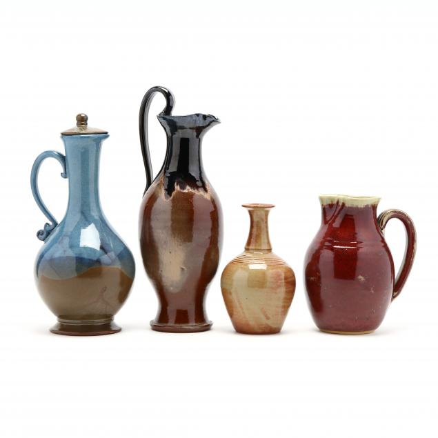 four-pieces-of-contemporary-nc-pottery