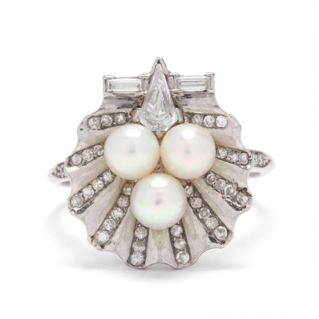 vintage-platinum-pearl-and-diamond-ring-wedderien
