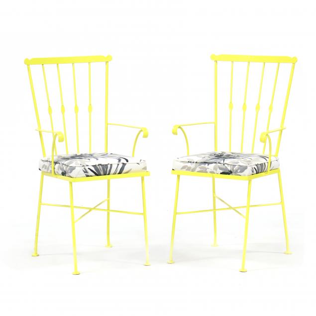 pair-of-vintage-painted-iron-armchairs