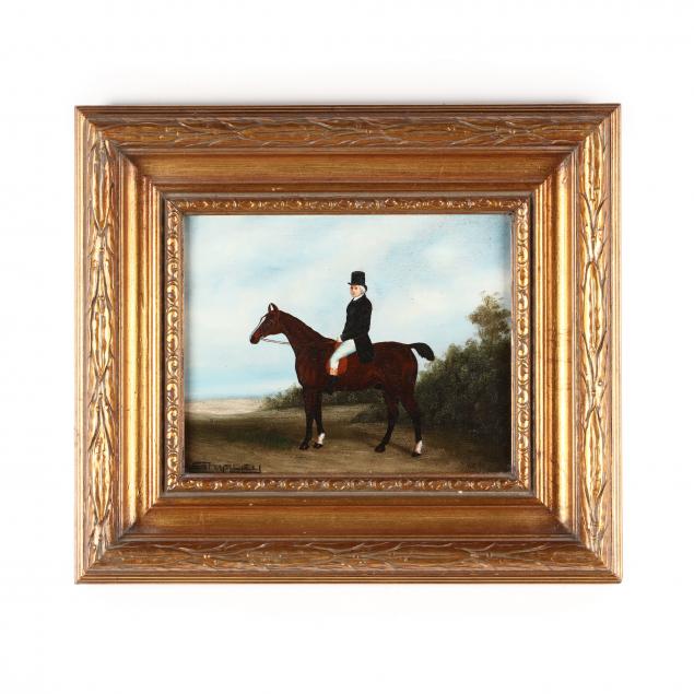 a-contemporary-decorative-equestrian-portrait-painting