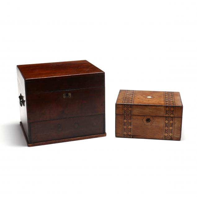 two-antique-storage-boxes