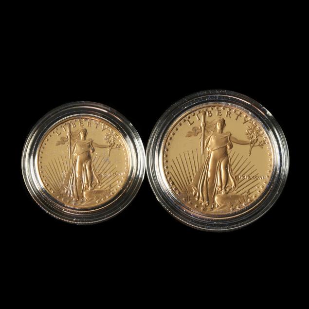 1987-proof-set-of-american-eagle-gold-ounce-and-half-ounce-coins