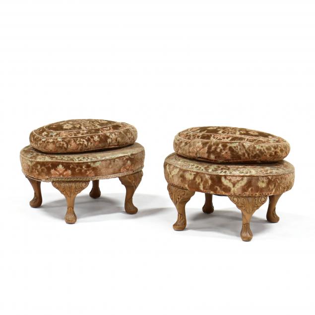 pair-of-continental-style-carved-walnut-foot-stools