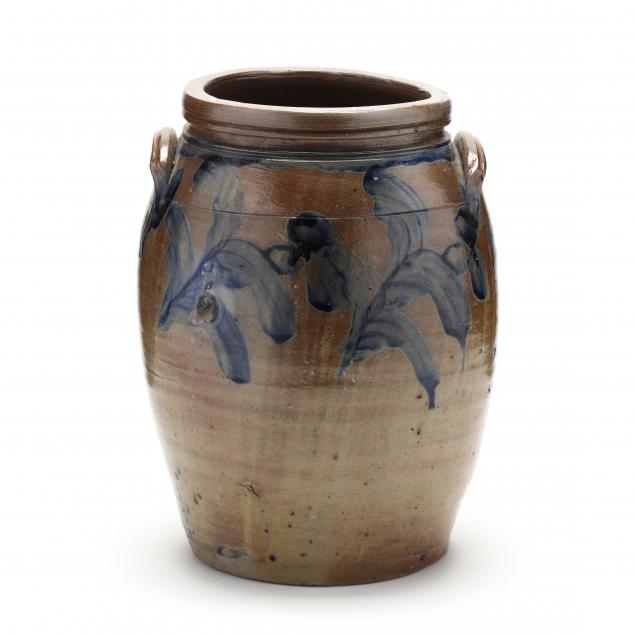 three-gallon-cobalt-decorated-stoneware-crock