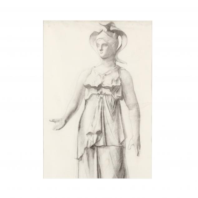 french-school-19th-century-sketch-of-a-classical-sculpture