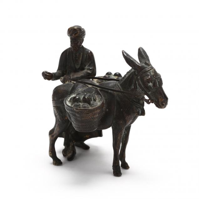 small-orientalist-bronze-of-figure-with-donkey