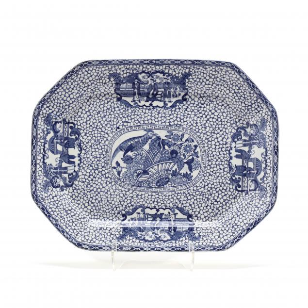 english-chinoiserie-blue-white-transferware-platter