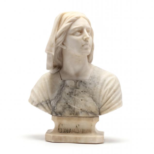 antique-carved-marble-bust-of-joan-of-arc
