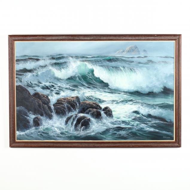 patsee-parker-or-20th-century-seascape-with-crashing-waves