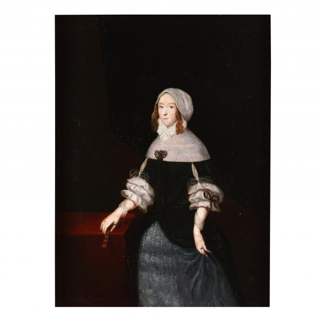 anglo-dutch-school-mid-17th-century-portrait-of-a-woman